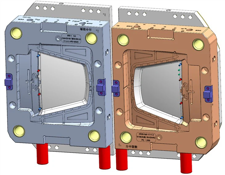 Transparent Two-Color Injection Mold